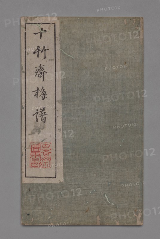 Ten Bamboo Studio Painting and Calligraphy Handbook (Shizhuzhai shuhua pu): Plum Blossoms, 1675-1800 Creator: Hu Zhengyan (Chinese, c. 1584-1674).