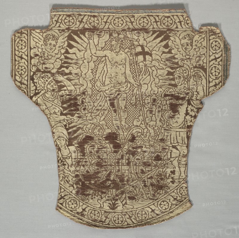 Textile Fragment, 1450-1499. Creator: Unknown.