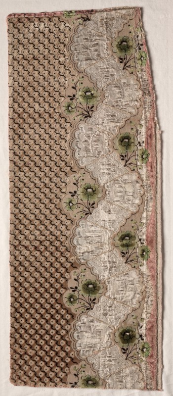 Textile Fragment, 1774-1793. Creator: Unknown.