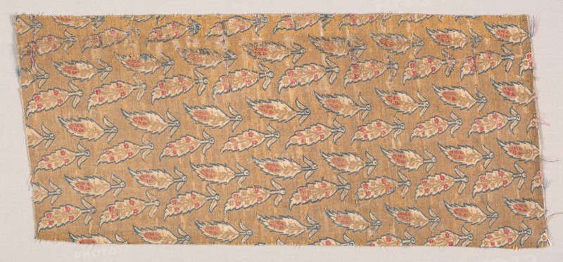 Textile Fragment, 17th century. Creator: Unknown.