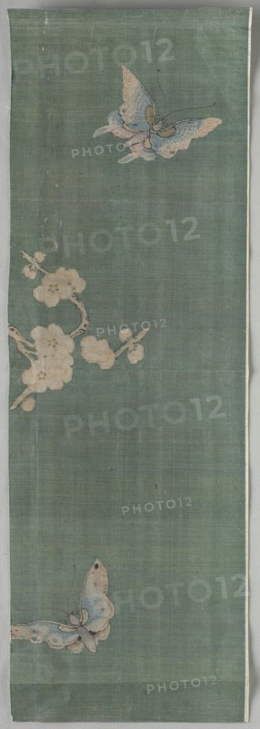 Textile Fragment, 1800s. Creator: Unknown.
