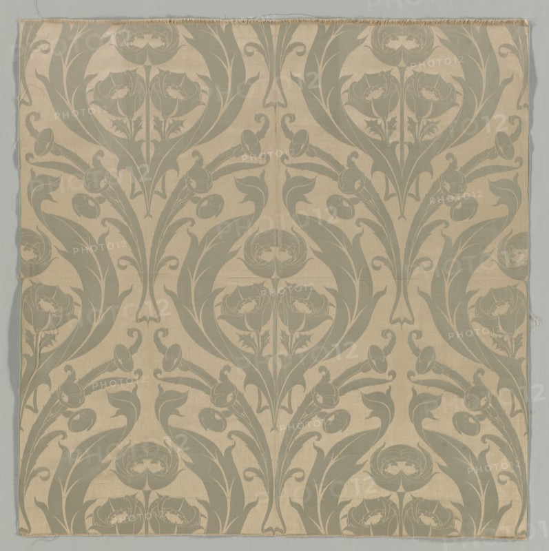 Textile Fragment, c 1900. Creator: William Morris (British, 1834-1896).