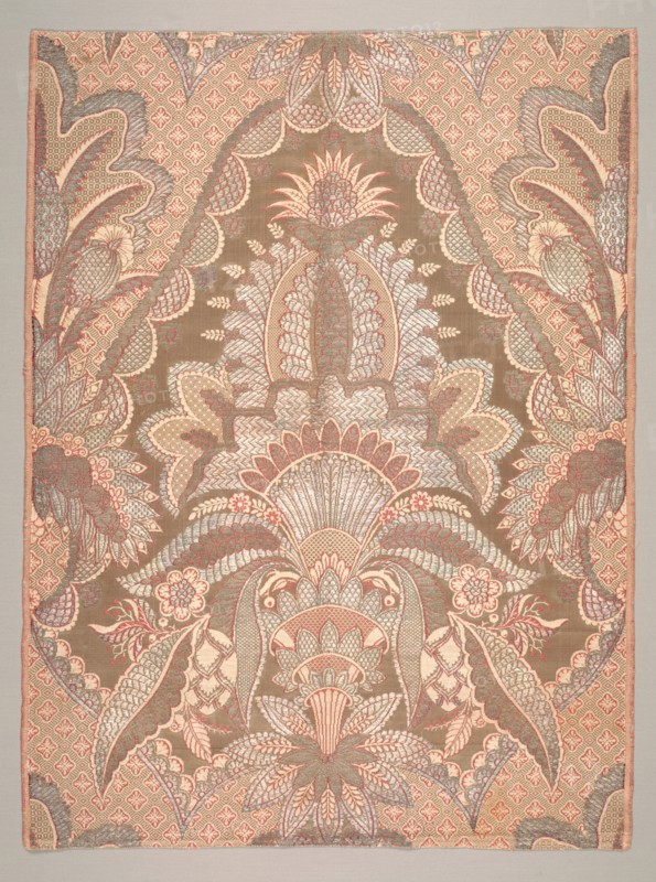 Textile Fragment, c. 1715-1725. Creator: Unknown.