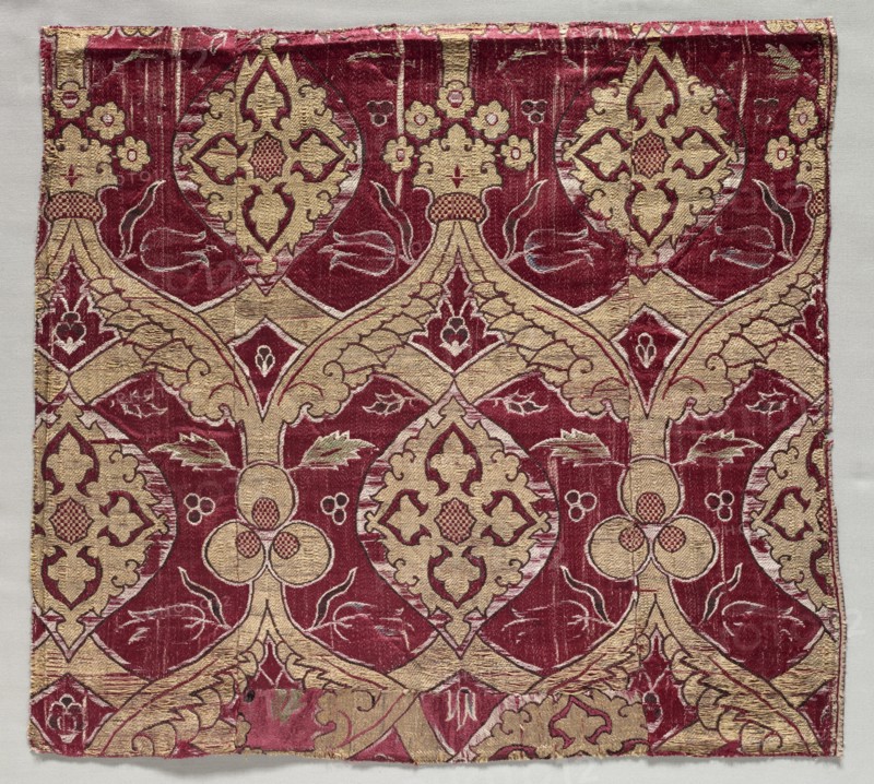Textile Fragment, late 16th century. Creator: Unknown.