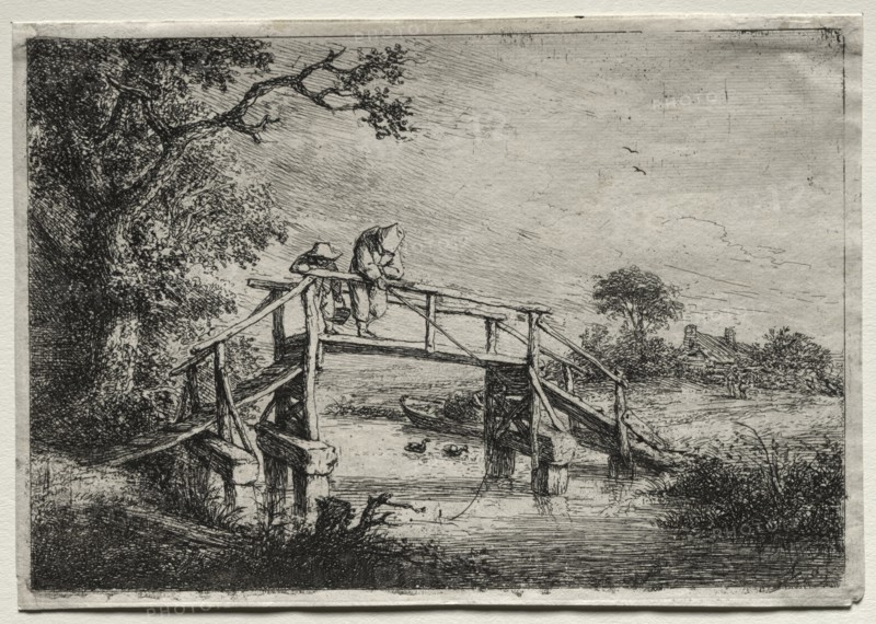 The Anglers. Creator: Adriaen van Ostade (Dutch, 1610-1684).