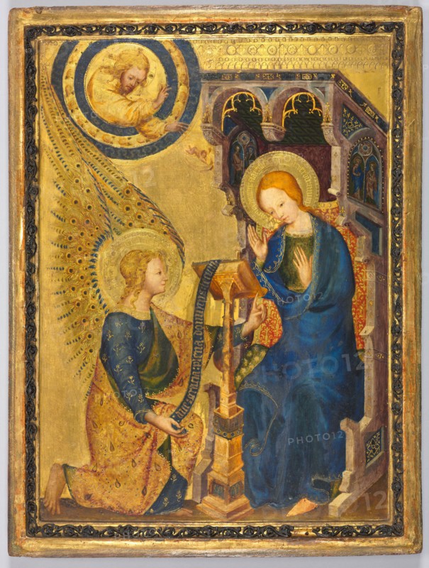 The Annunciation, 1380s. Creator: Unknown.