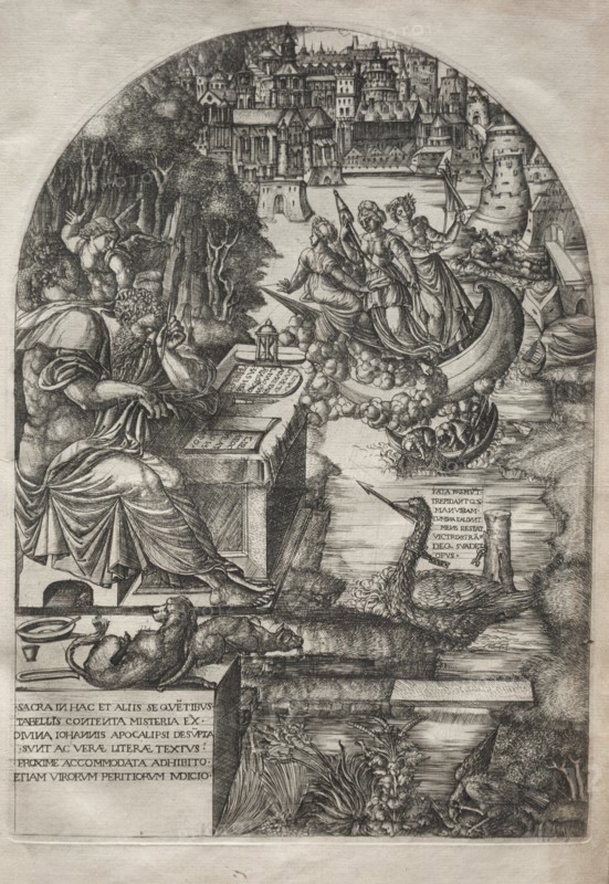 The Apocalypse (bound volume), 1555. Creator: Jean Duvet (French, 1485-1561).