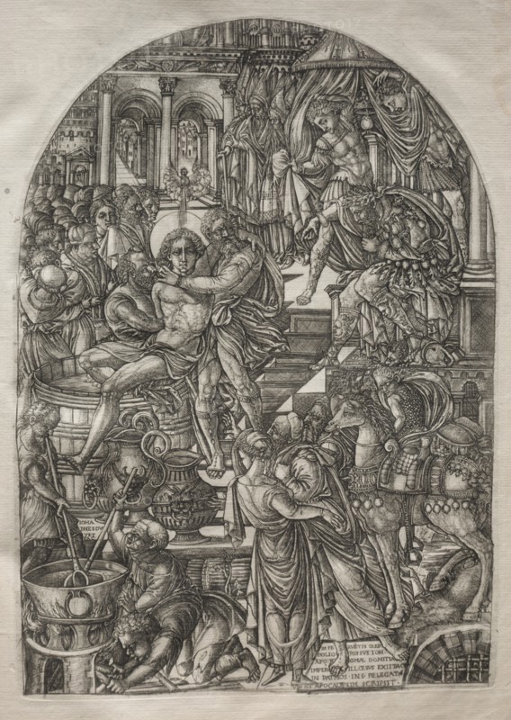 The Apocalypse: The Martyrdom of St. John the Evangelist, 1546-1556. Creator: Jean Duvet (French, 1485-1561).