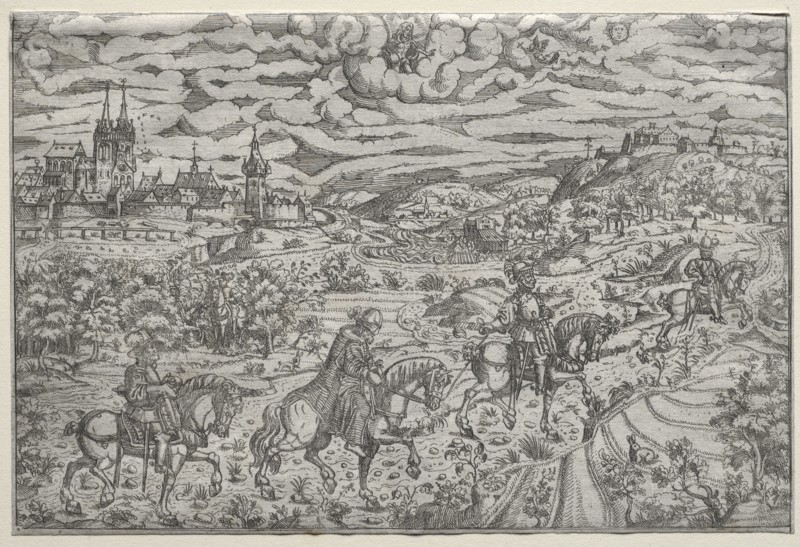 The Arrest of Jerome Baumgaertner, Doctor of Nurnberg. Creator: Mathis Zündt (German, c. 1498-1572).