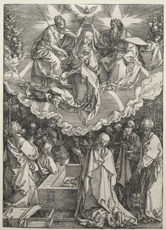 The Assumption and Coronation of the Virgin, 1510. Creator: Albrecht Dürer (German, 1471-1528).