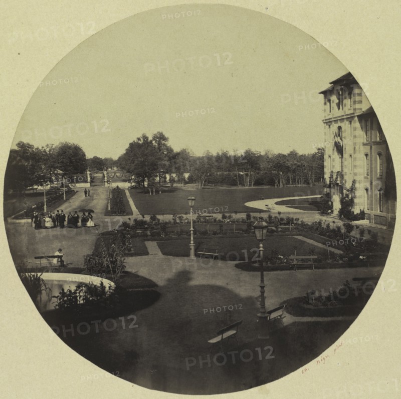 The Asylum at Vincennes, c. 1859. Creator: Charles Nègre (French, 1820-1880).