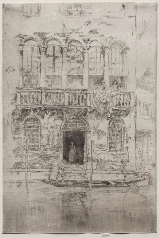 The Balcony, c. 1880. Creator: James McNeill Whistler (American, 1834-1903).