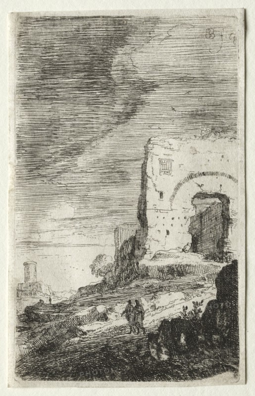 The Baths of Caracalla, 1639 . Creator: Bartholomeus Breenberg (Dutch, 1599-1657).