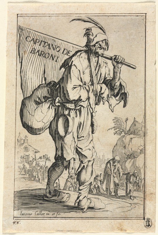 The Beggars, c. 1623. Creator: Jacques Callot (French, 1592-1635).
