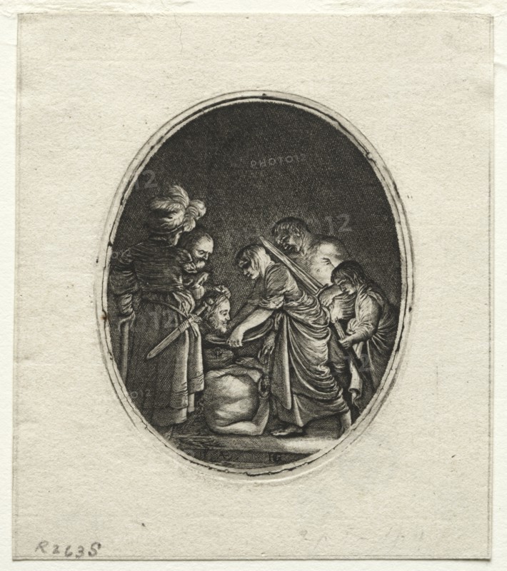 The Beheading of Saint John the Baptist. Creator: Hendrik Goudt (Dutch, 1585-1630).