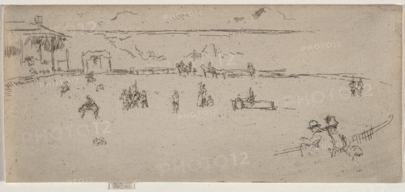 The Bucking Horse. Creator: James McNeill Whistler (American, 1834-1903).
