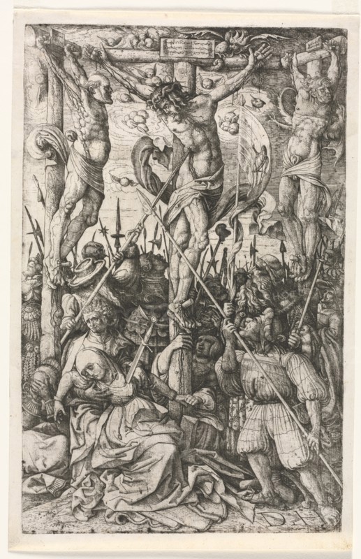 The Calvary, c. 1520. Creator: Daniel I Hopfer (German, c. 1470-1536).