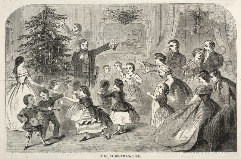 The Christmas Tree, 1858. Creator: Winslow Homer (American, 1836-1910).