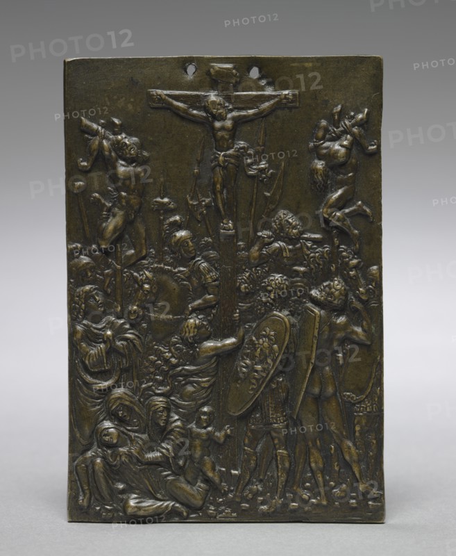 The Crucifixion, 1500s. Creator: Moderno (Italian, 1467-1528).