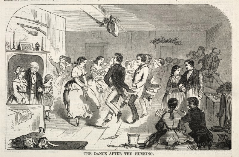 The Dance after the Husking, 1858. Creator: Winslow Homer (American, 1836-1910).