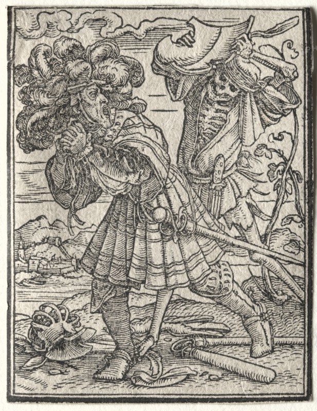 The Dance of Death: The Count or Earl. Creator: Hans Holbein (German, 1497/98-1543).
