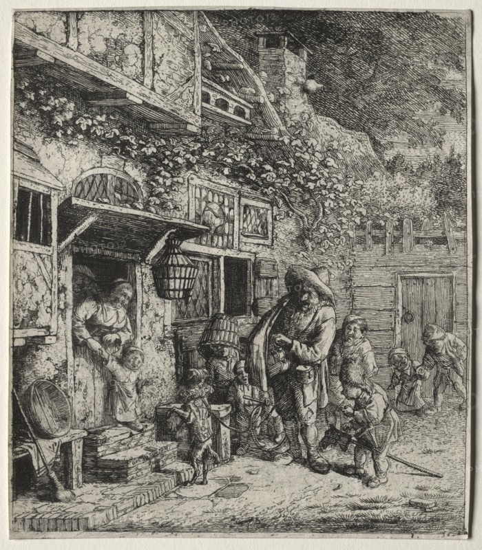 The Dancing Dog. Creator: Cornelis Dusart (Dutch, 1660-1704).