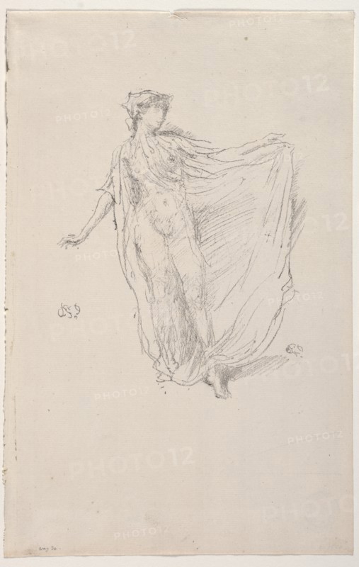 The Dancing Girl, 1890. Creator: James McNeill Whistler (American, 1834-1903).