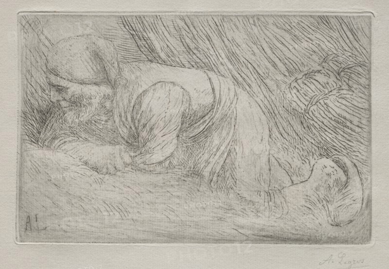The Fagot Gatherers. Creator: Alphonse Legros (French, 1837-1911).