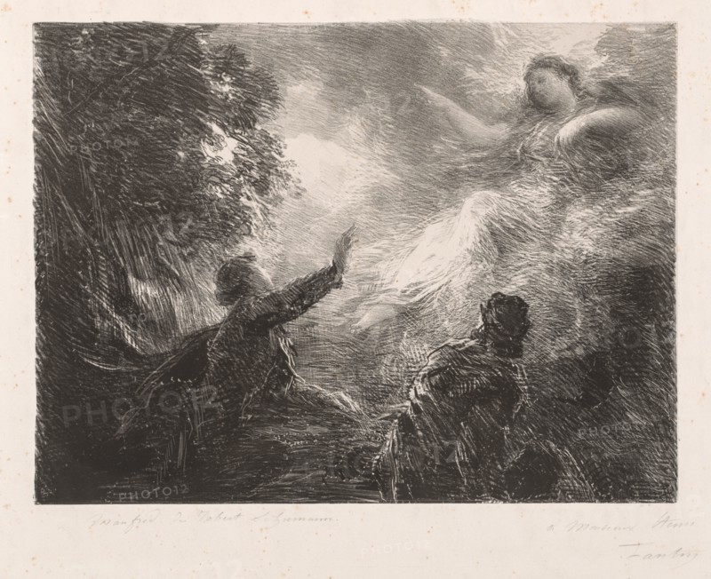 The Fairy of the Alps, 1873. Creator: Henri Fantin-Latour (French, 1836-1904).