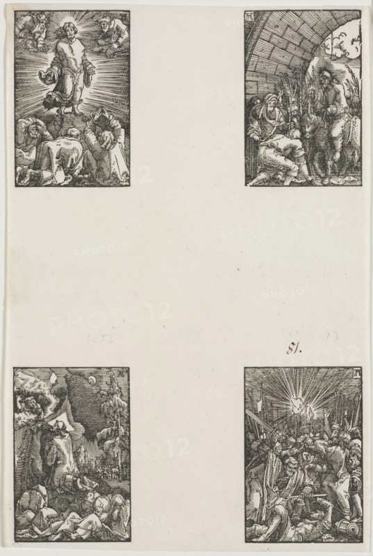 The Fall and Redemption of Man, c. 1515. Creator: Albrecht Altdorfer (German, c. 1480-1538).