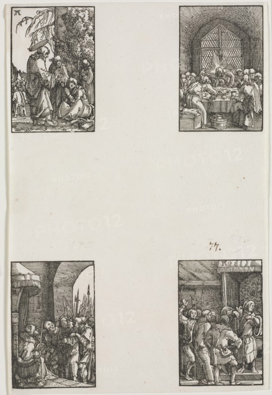 The Fall and Redemption of Man, c. 1515. Creator: Albrecht Altdorfer (German, c. 1480-1538).