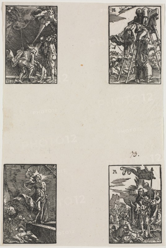 The Fall and Redemption of Man, c. 1515. Creator: Albrecht Altdorfer (German, c. 1480-1538).