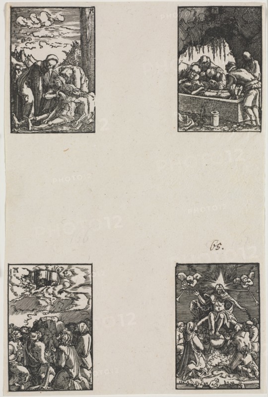 The Fall and Redemption of Man, c. 1515. Creator: Albrecht Altdorfer (German, c. 1480-1538).