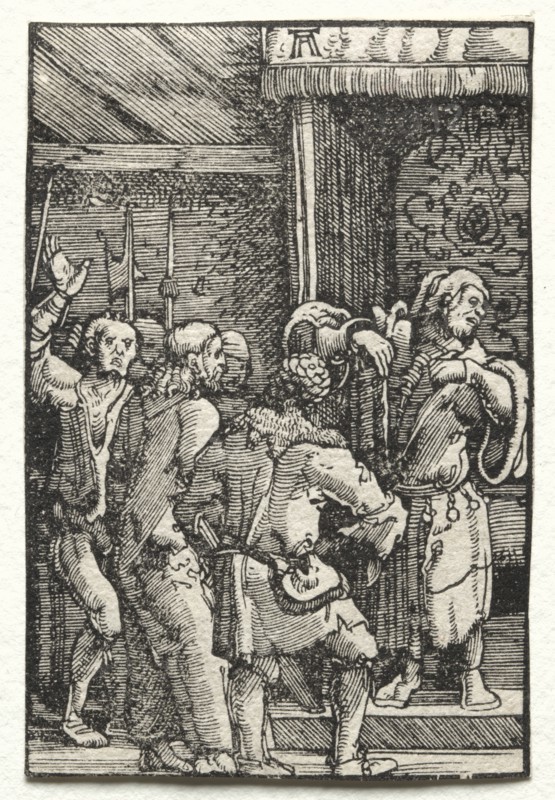 The Fall and Redemption of Man: Christ before Caiaphas, c. 1515. Creator: Albrecht Altdorfer (German, c. 1480-1538).