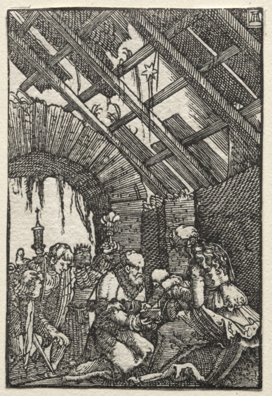 The Fall and Redemption of Man: The Adoration of the Magi, c. 1515. Creator: Albrecht Altdorfer (German, c. 1480-1538).