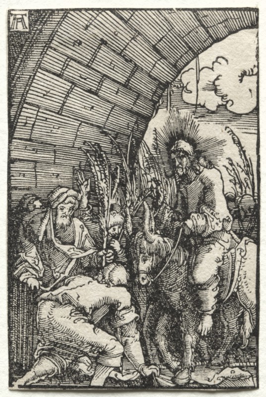 The Fall and Redemption of Man: The Entry into Jerusalem, c. 1515. Creator: Albrecht Altdorfer (German, c. 1480-1538).