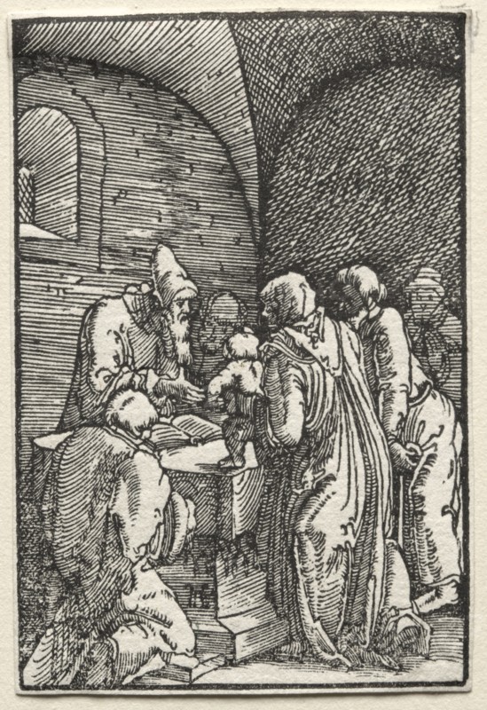 The Fall and Redemption of Man: The Presentation of Christ in the Temple, c. 1515. Creator: Albrecht Altdorfer (German, c. 1480-1538).