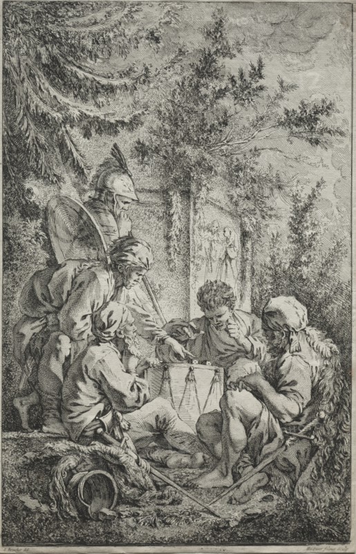 The First Guard. Creator: Gabriel Huquier (French, 1695-1772).