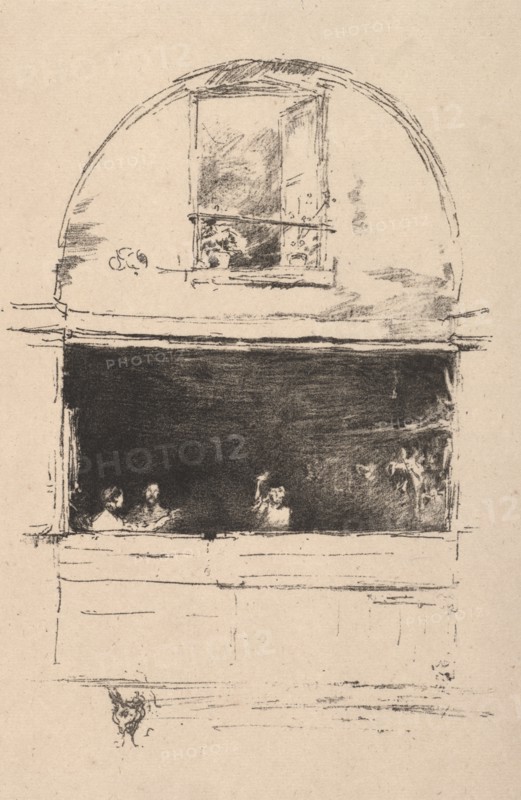 The Forge, Passage du Dragon, 1894. Creator: James McNeill Whistler (American, 1834-1903).
