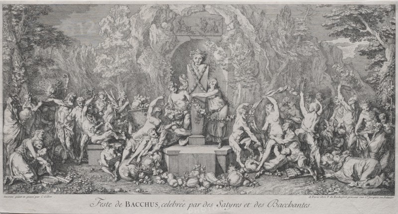 The Four Festivals: Festival of Bacchus. Creator: Claude Gillot (French, 1673-1722).