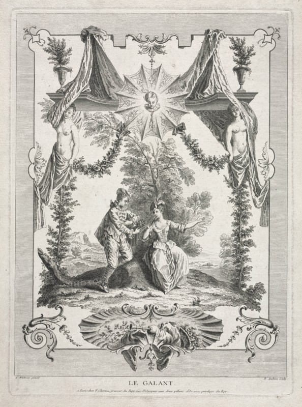 The Gallant. Creator: Benoit II Audran (French, 1700-1772).