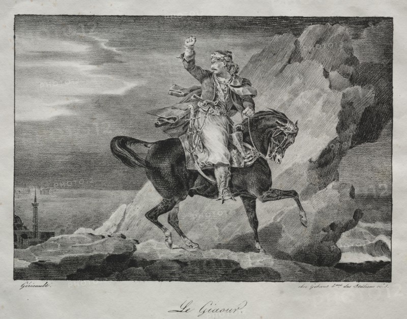 The Giaour, 1820. Creator: Théodore Géricault (French, 1791-1824).