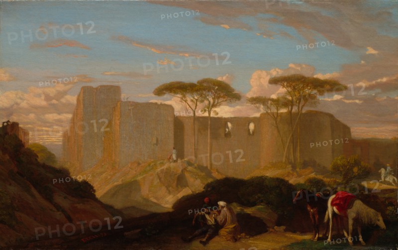 The Good Samaritan, c. 1842. Creator: Alexandre-Gabriel Decamps (French, 1803-1860).