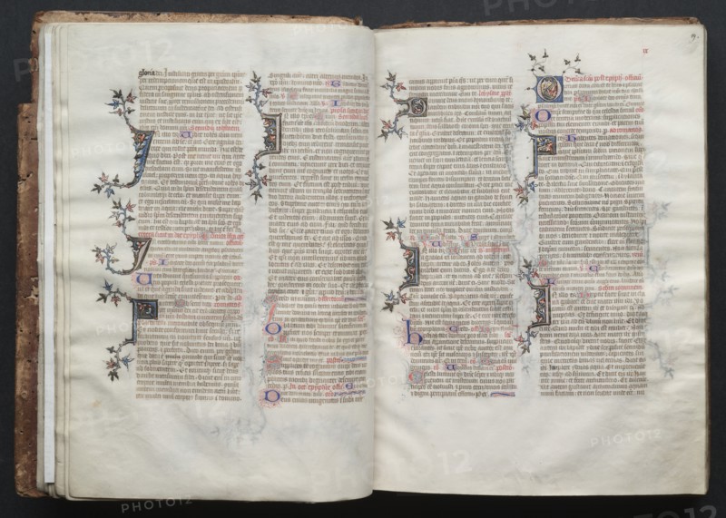 The Gotha Missal: Fol. 19r, Text, c. 1375. Creator: Master of the Boqueteaux (French); Workshop, and.