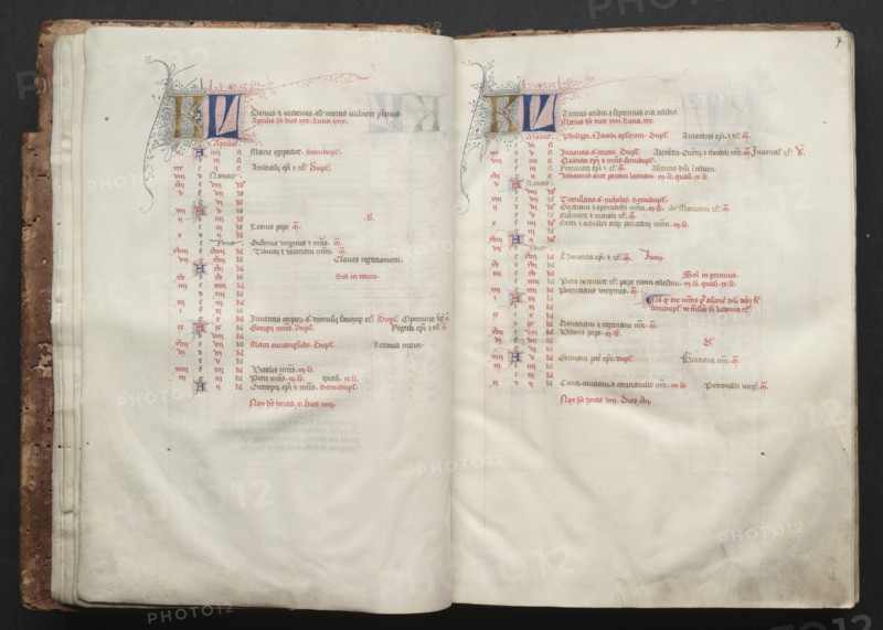 The Gotha Missal: Fol. 6v, Text , c. 1375. Creator: Master of the Boqueteaux (French); Workshop, and.