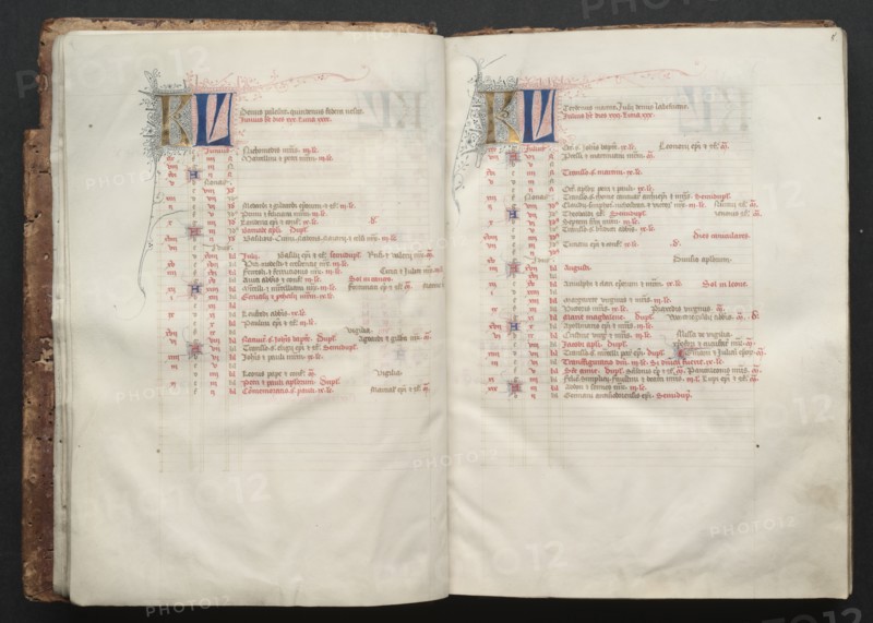 The Gotha Missal: Fol. 7v, Text , c. 1375. Creator: Master of the Boqueteaux (French); Workshop, and.