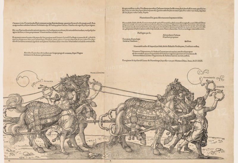 The Great Triumphal Car of Emperor Maximilian. Creator: Albrecht Dürer (German, 1471-1528).