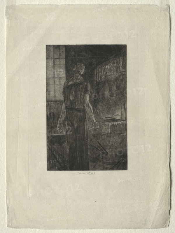 The Hanging of Levallois-Perret, c. 1880. Creator: Félicien Rops (Belgian, 1833-1898).