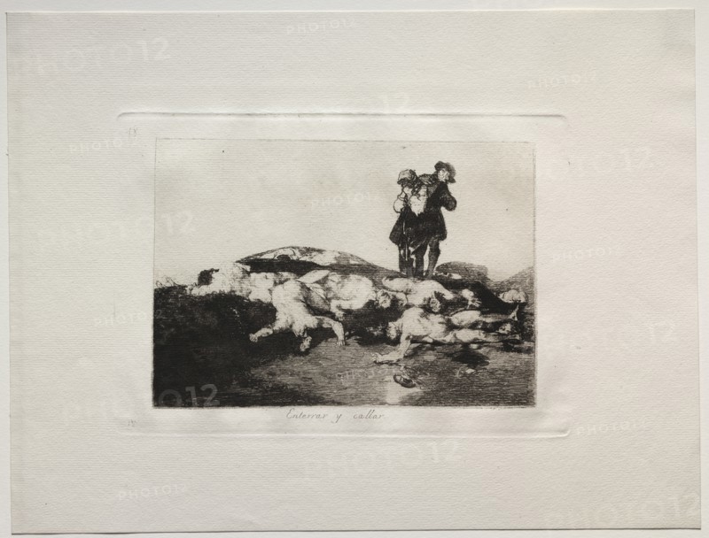 The Horrors of War: Bury Them and Keep Quiet. Creator: Francisco de Goya (Spanish, 1746-1828).
