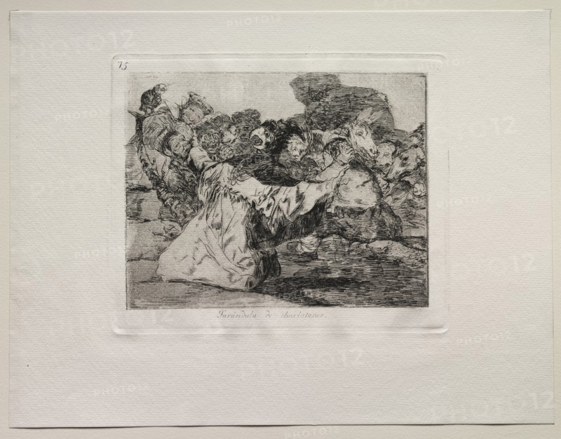 The Horrors of War: Charlatan's Show. Creator: Francisco de Goya (Spanish, 1746-1828).